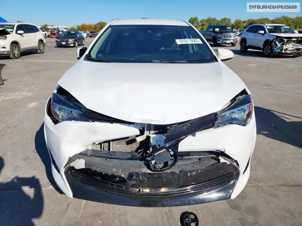 5YFBURHE6HP655668 2017 Toyota Corolla L