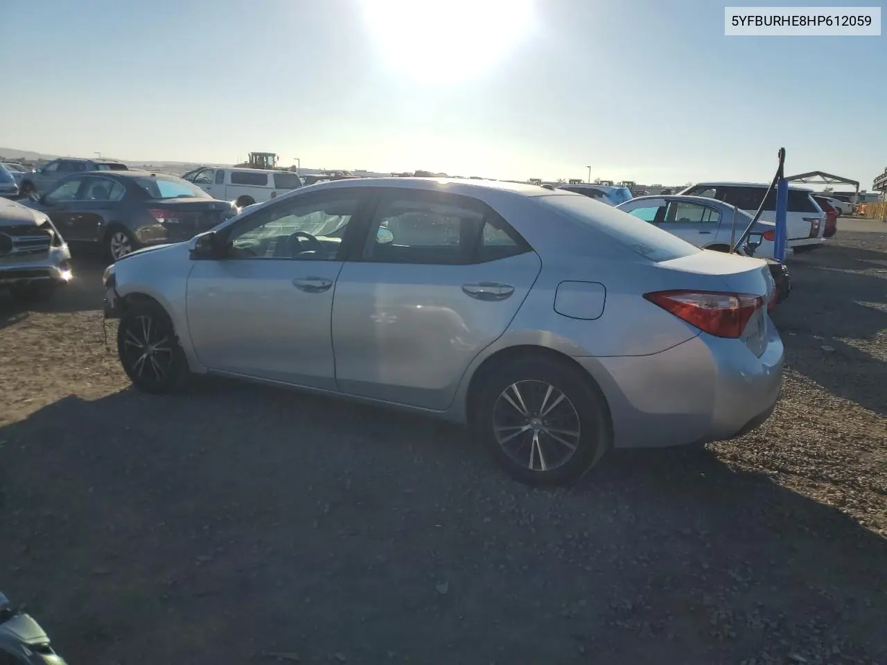 5YFBURHE8HP612059 2017 Toyota Corolla L