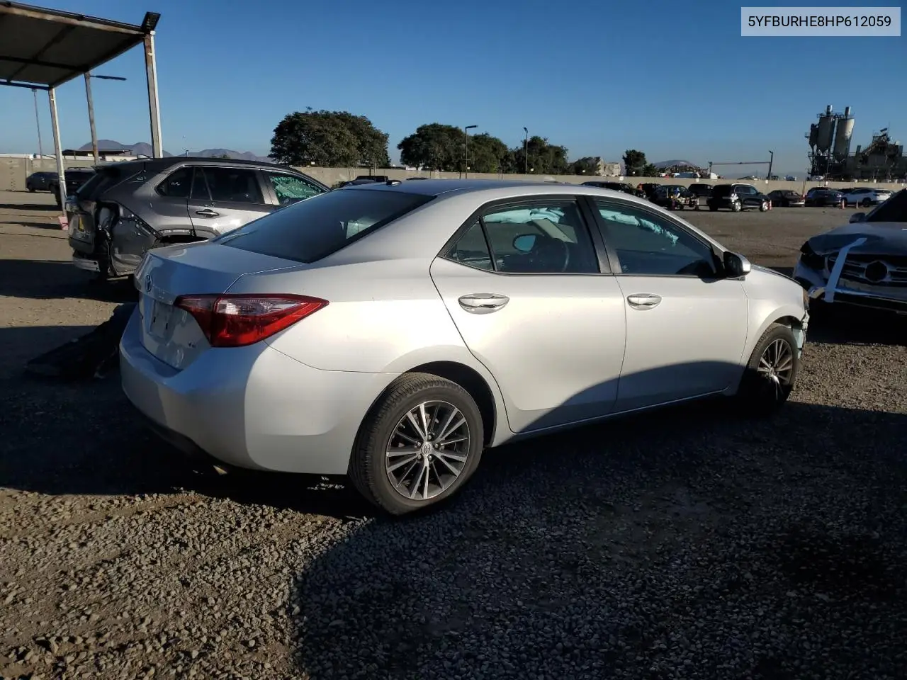 5YFBURHE8HP612059 2017 Toyota Corolla L