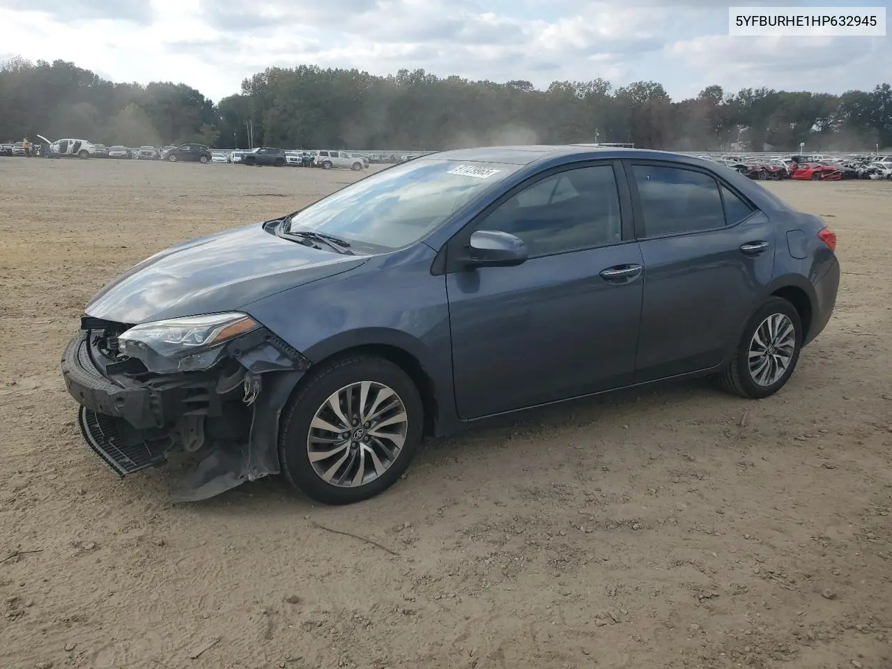 5YFBURHE1HP632945 2017 Toyota Corolla L