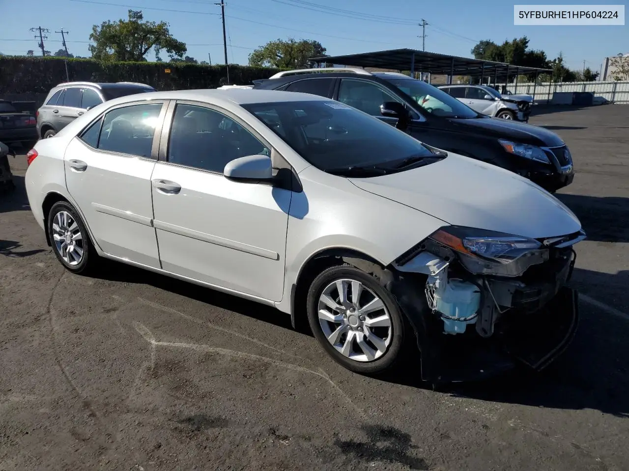 5YFBURHE1HP604224 2017 Toyota Corolla L