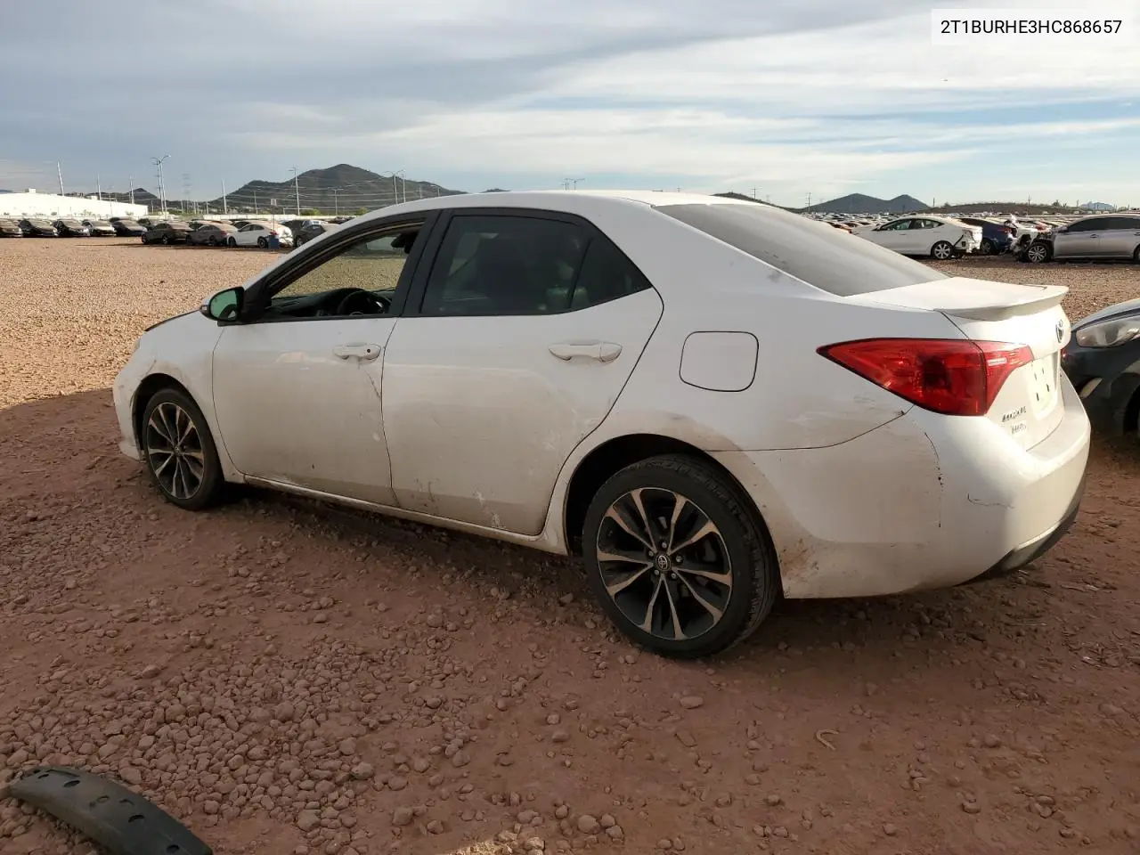 2T1BURHE3HC868657 2017 Toyota Corolla L
