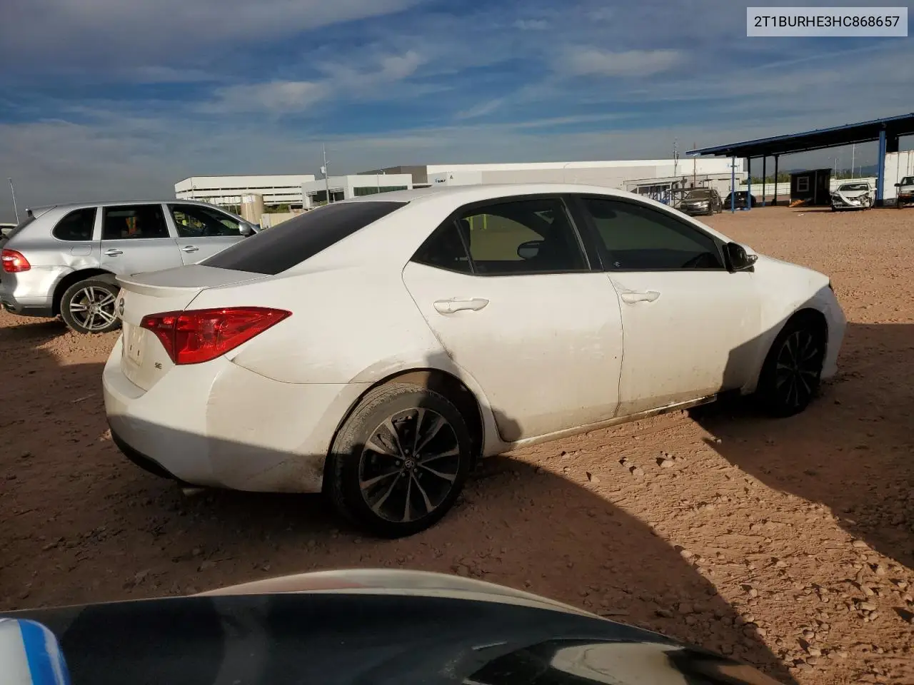 2T1BURHE3HC868657 2017 Toyota Corolla L
