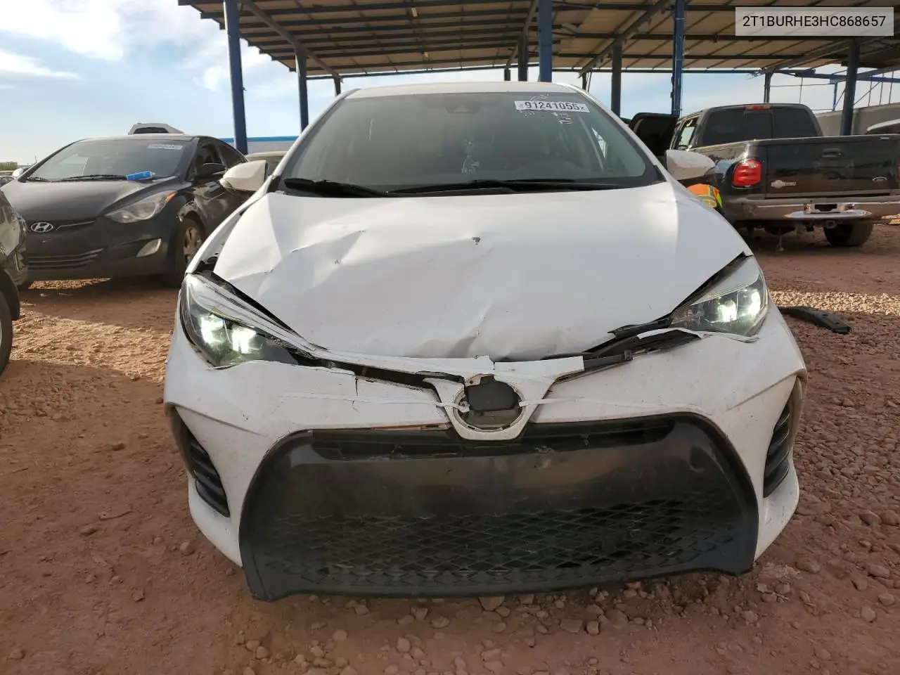 2T1BURHE3HC868657 2017 Toyota Corolla L
