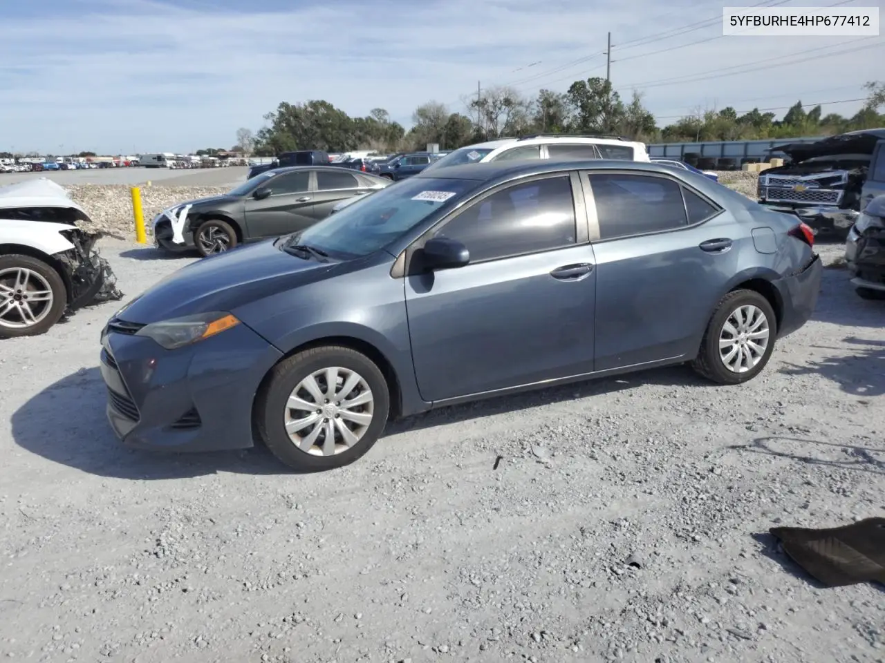 5YFBURHE4HP677412 2017 Toyota Corolla L