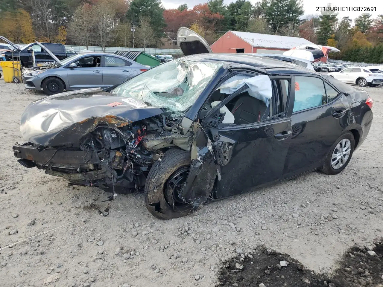 2T1BURHE1HC872691 2017 Toyota Corolla L