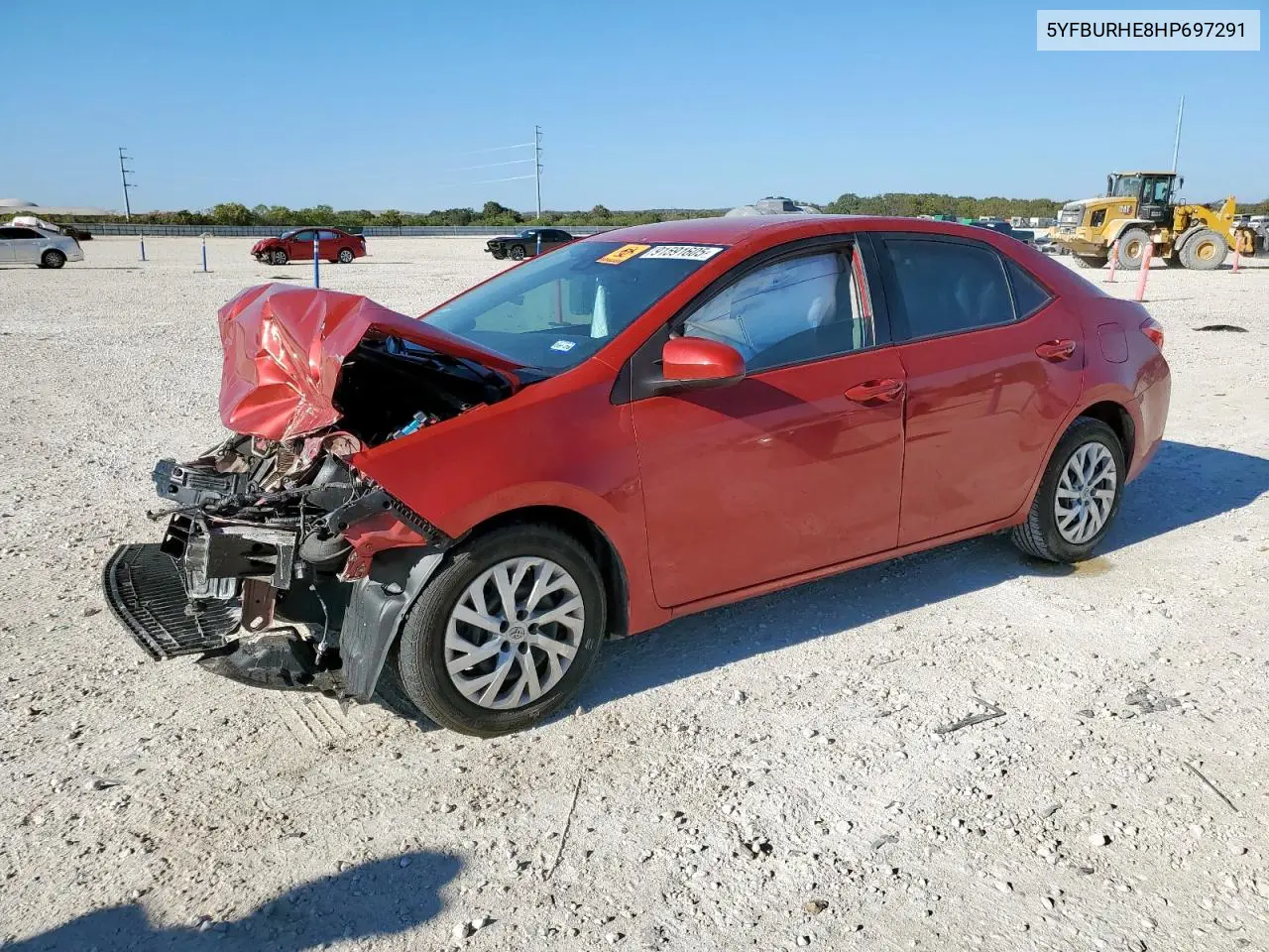 5YFBURHE8HP697291 2017 Toyota Corolla L