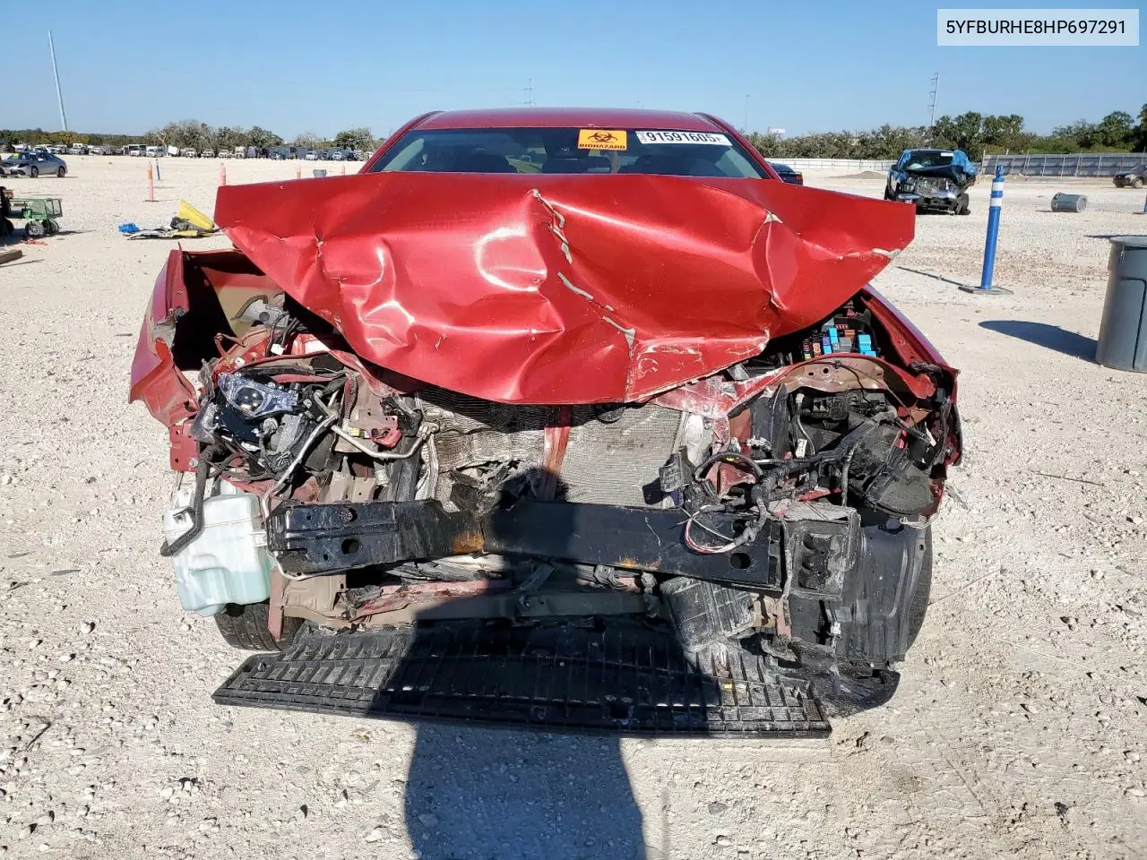 5YFBURHE8HP697291 2017 Toyota Corolla L