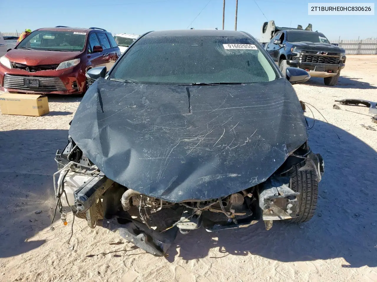 2T1BURHE0HC830626 2017 Toyota Corolla L