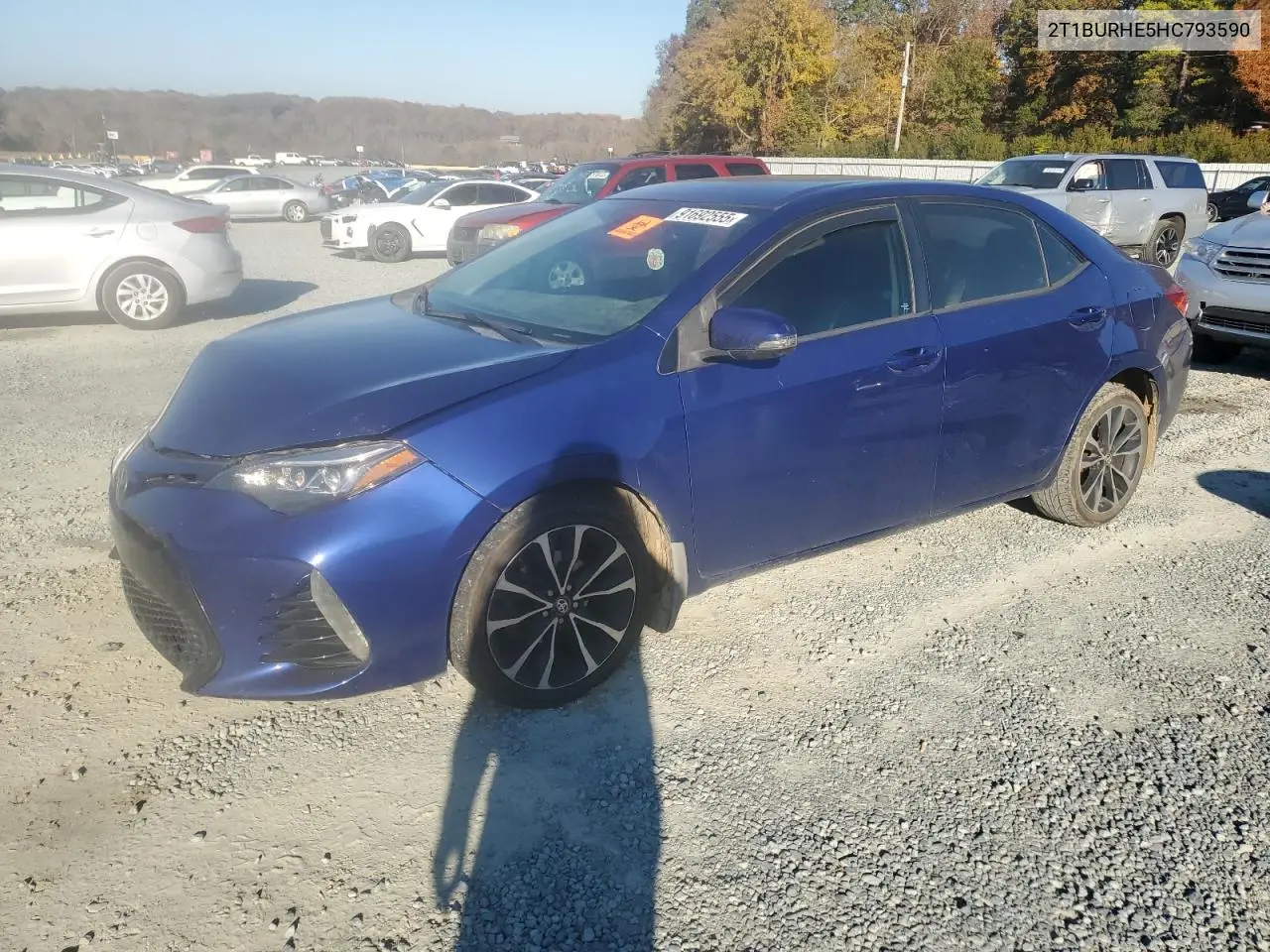 2T1BURHE5HC793590 2017 Toyota Corolla L