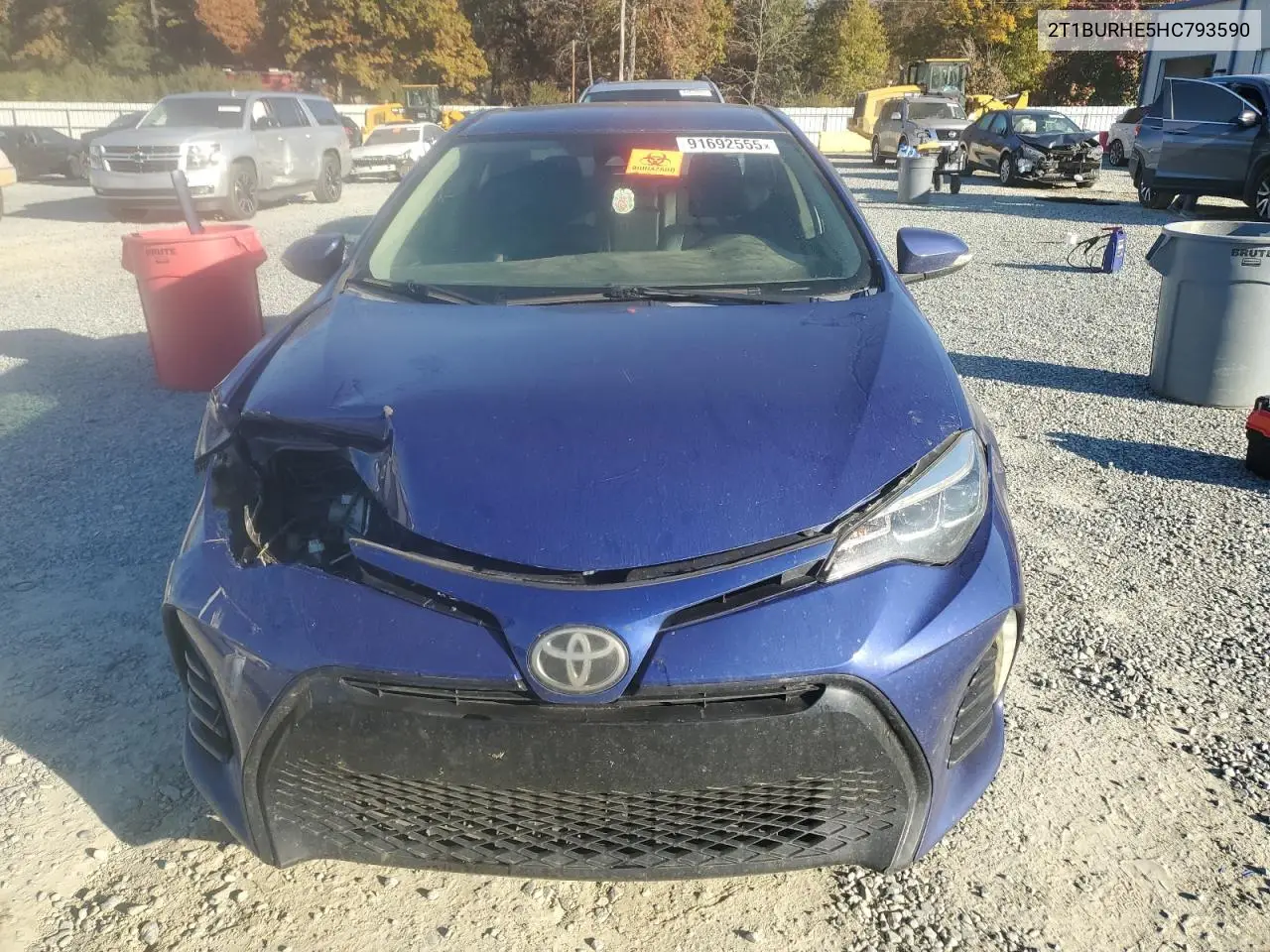 2T1BURHE5HC793590 2017 Toyota Corolla L
