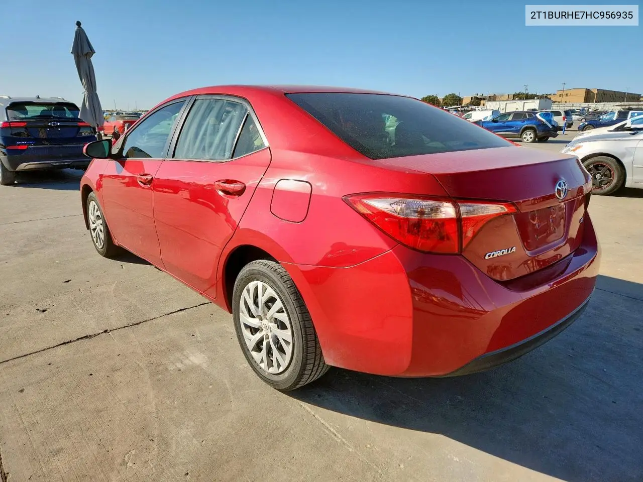 2T1BURHE7HC956935 2017 Toyota Corolla L