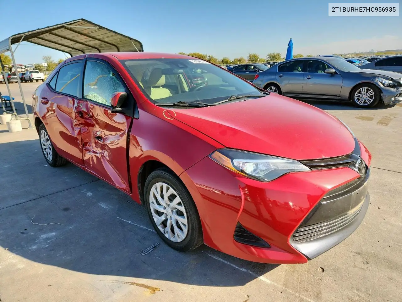 2T1BURHE7HC956935 2017 Toyota Corolla L