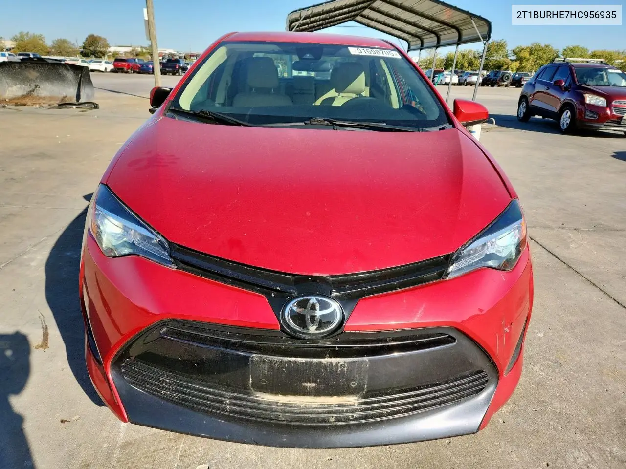 2T1BURHE7HC956935 2017 Toyota Corolla L