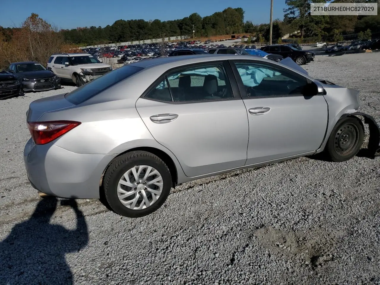 2T1BURHE0HC827029 2017 Toyota Corolla L