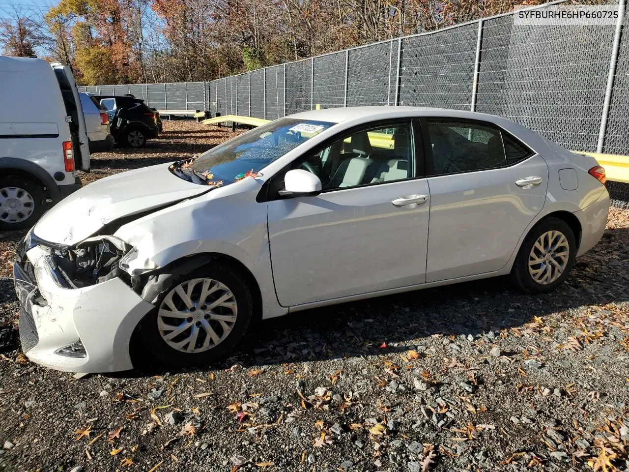 5YFBURHE6HP660725 2017 Toyota Corolla L