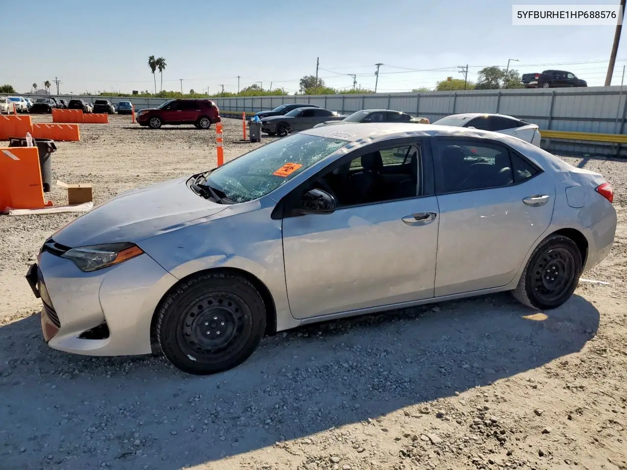 5YFBURHE1HP688576 2017 Toyota Corolla L