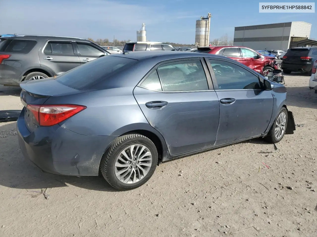 5YFBPRHE1HP588842 2017 Toyota Corolla Le Eco