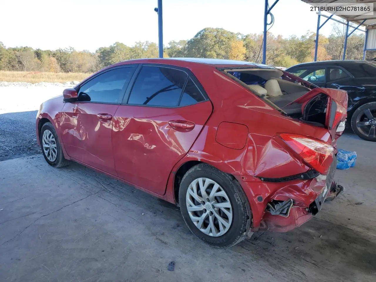 2T1BURHE2HC781865 2017 Toyota Corolla L