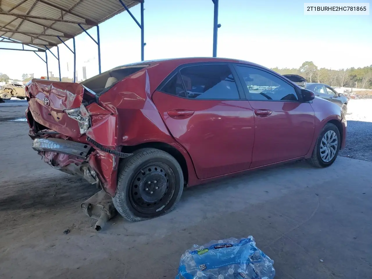 2T1BURHE2HC781865 2017 Toyota Corolla L
