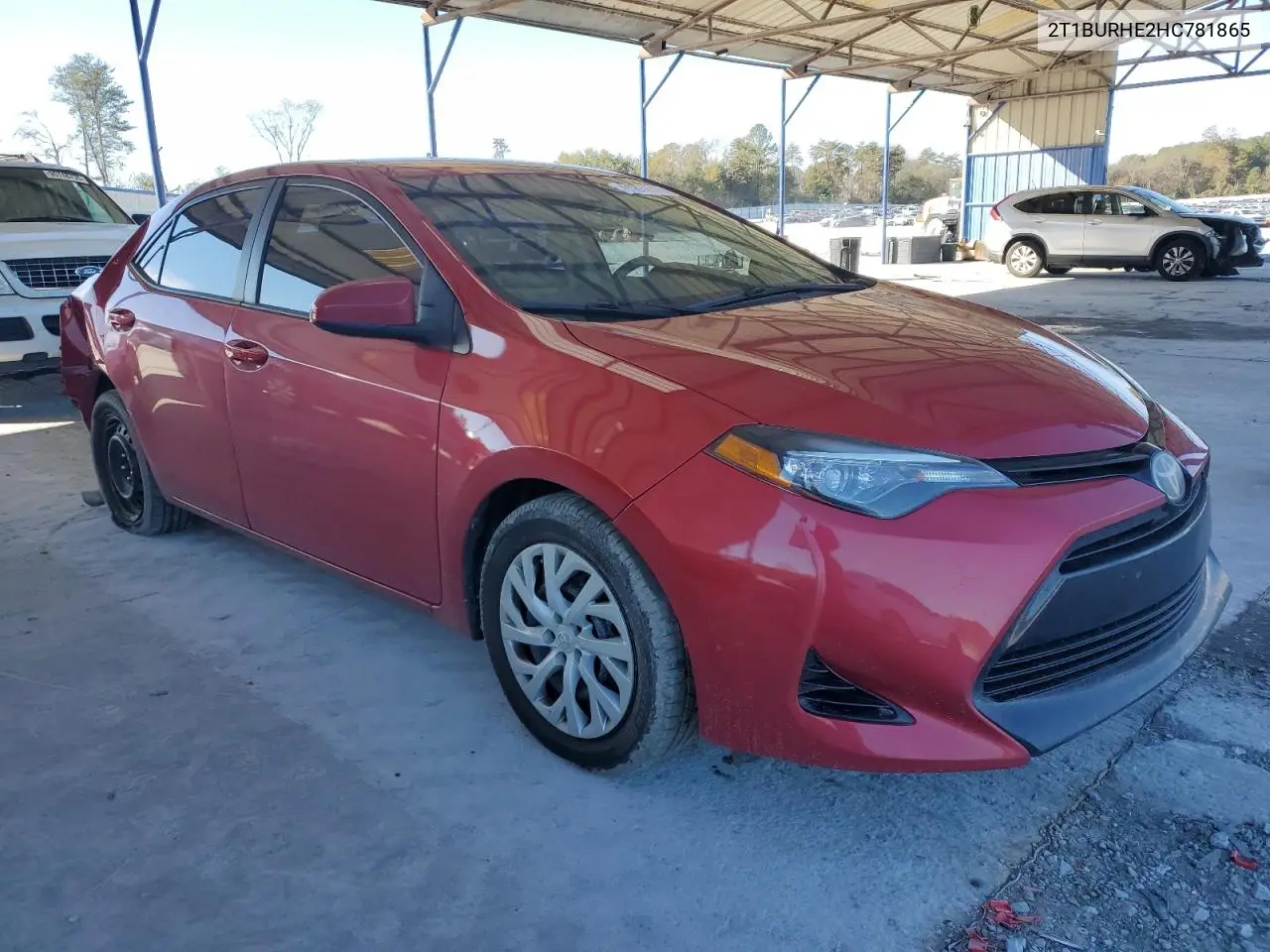 2T1BURHE2HC781865 2017 Toyota Corolla L