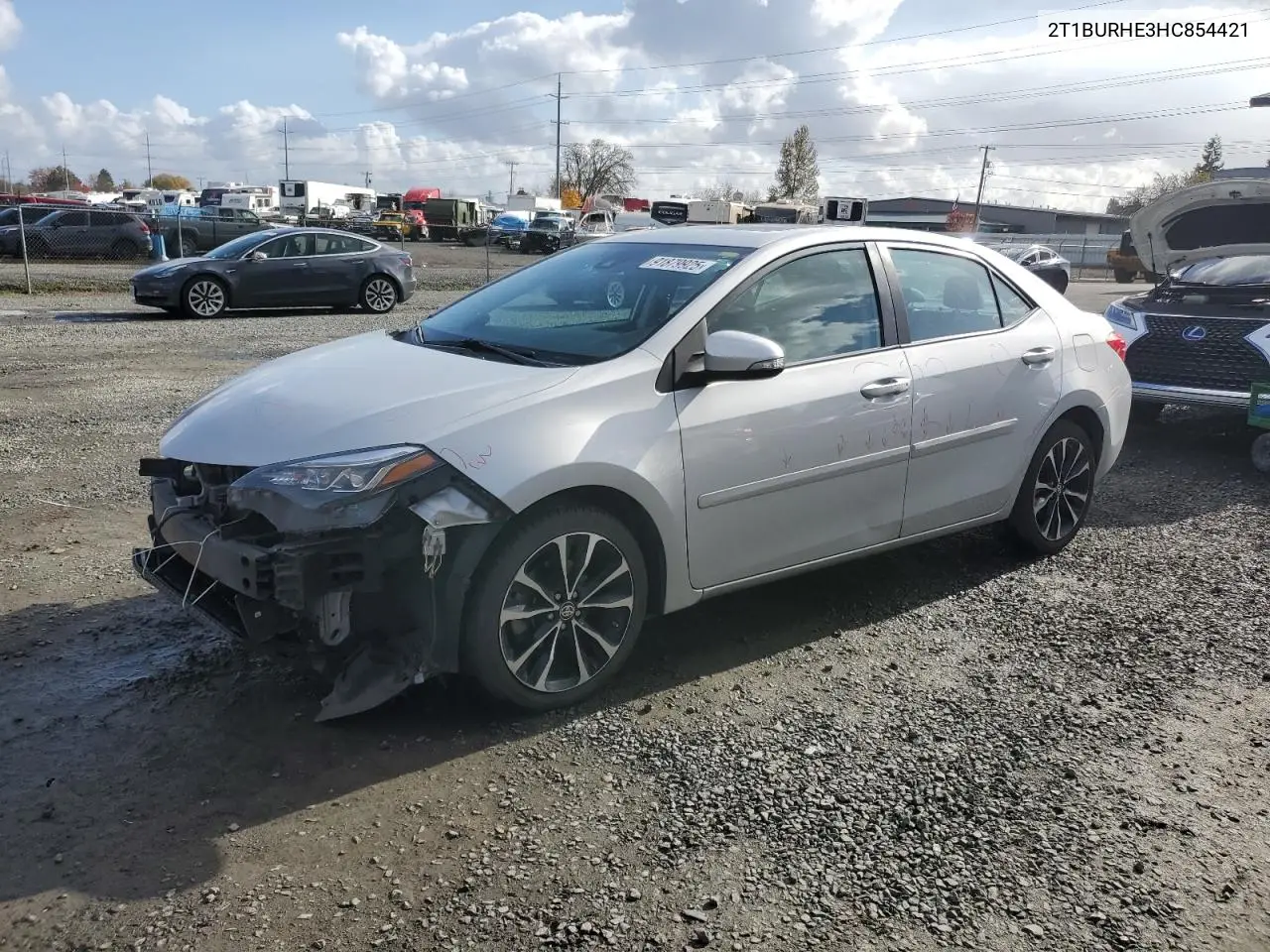 2T1BURHE3HC854421 2017 Toyota Corolla L
