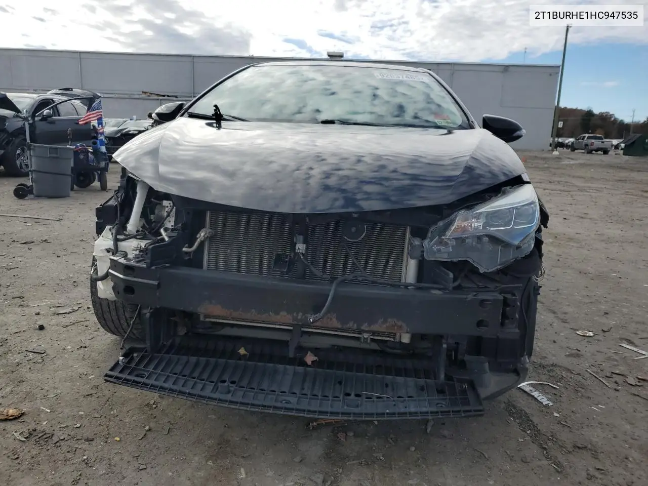 2T1BURHE1HC947535 2017 Toyota Corolla L