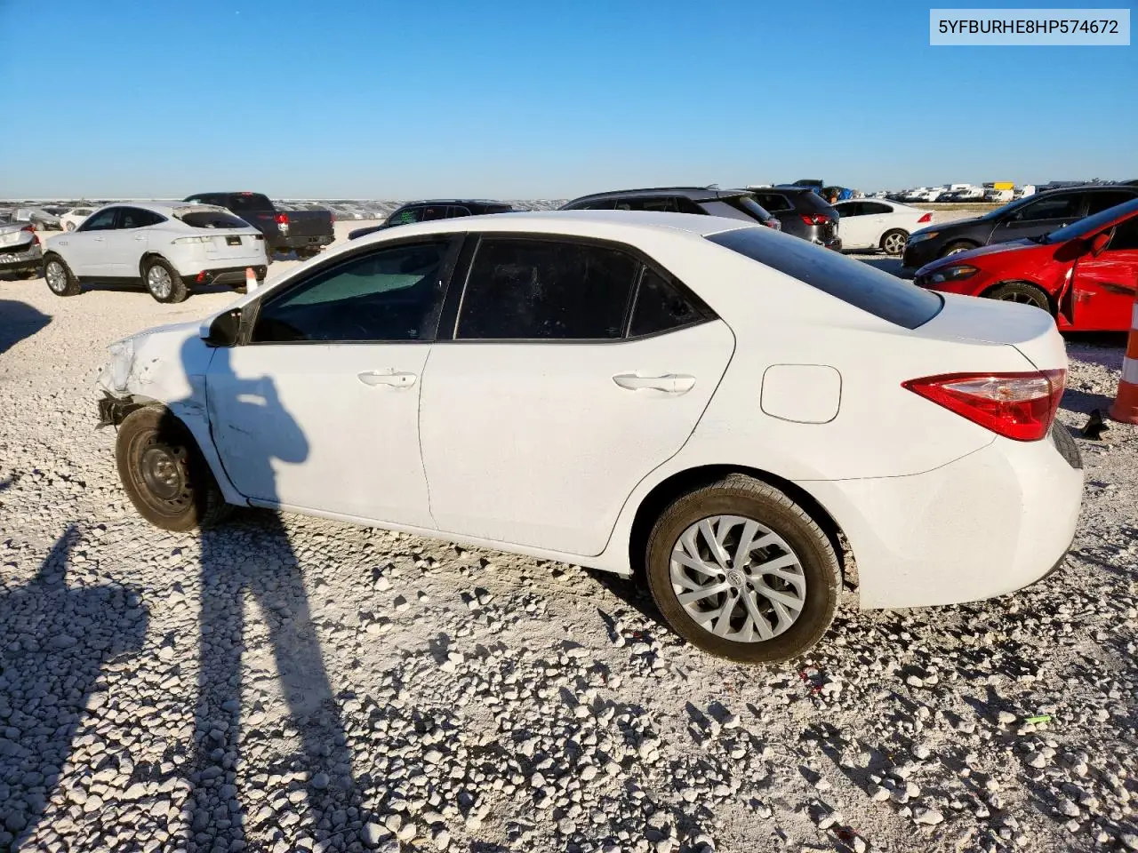 5YFBURHE8HP574672 2017 Toyota Corolla L