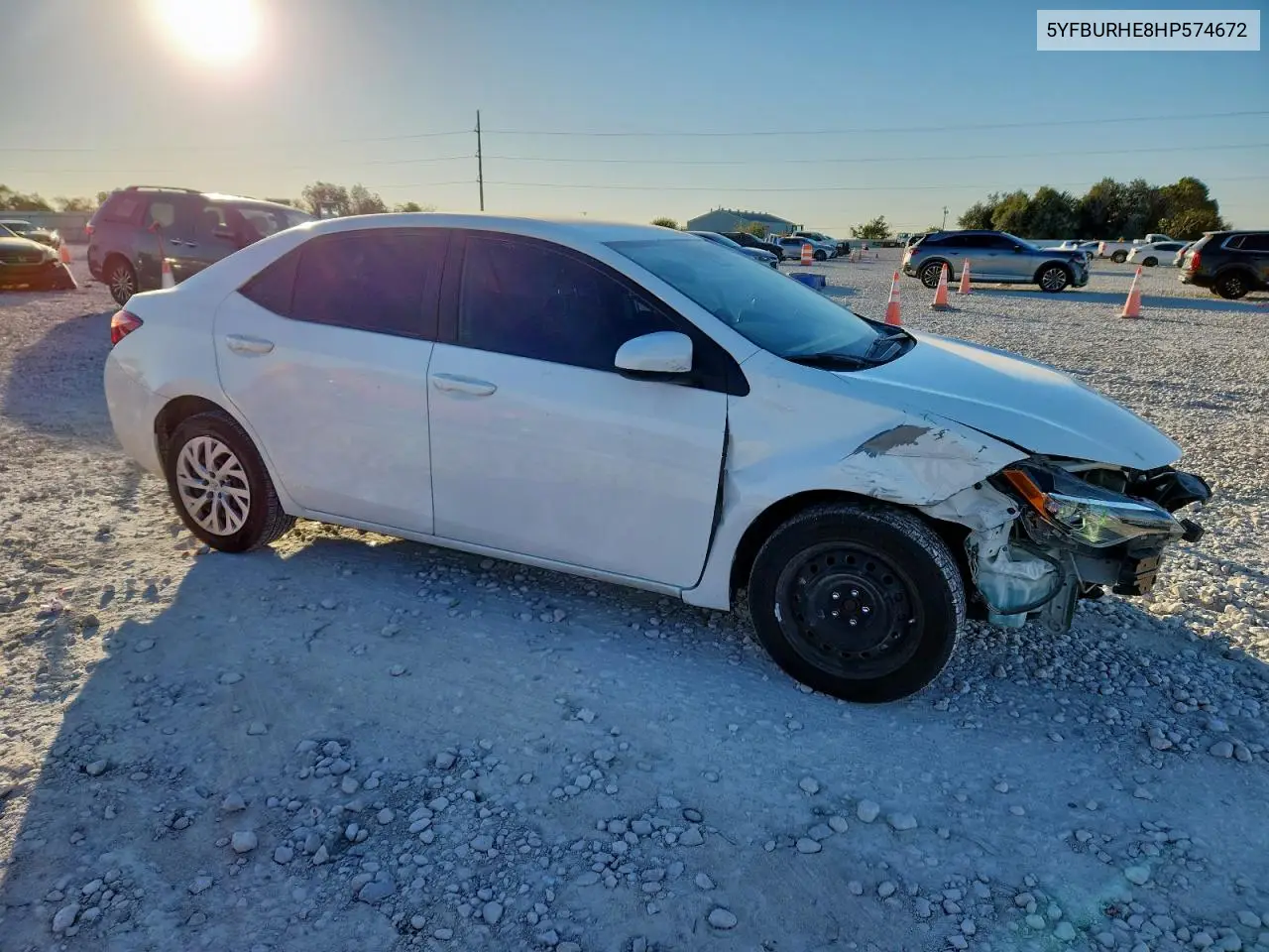5YFBURHE8HP574672 2017 Toyota Corolla L