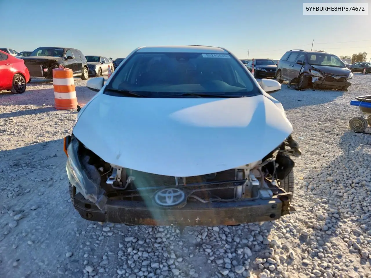 5YFBURHE8HP574672 2017 Toyota Corolla L