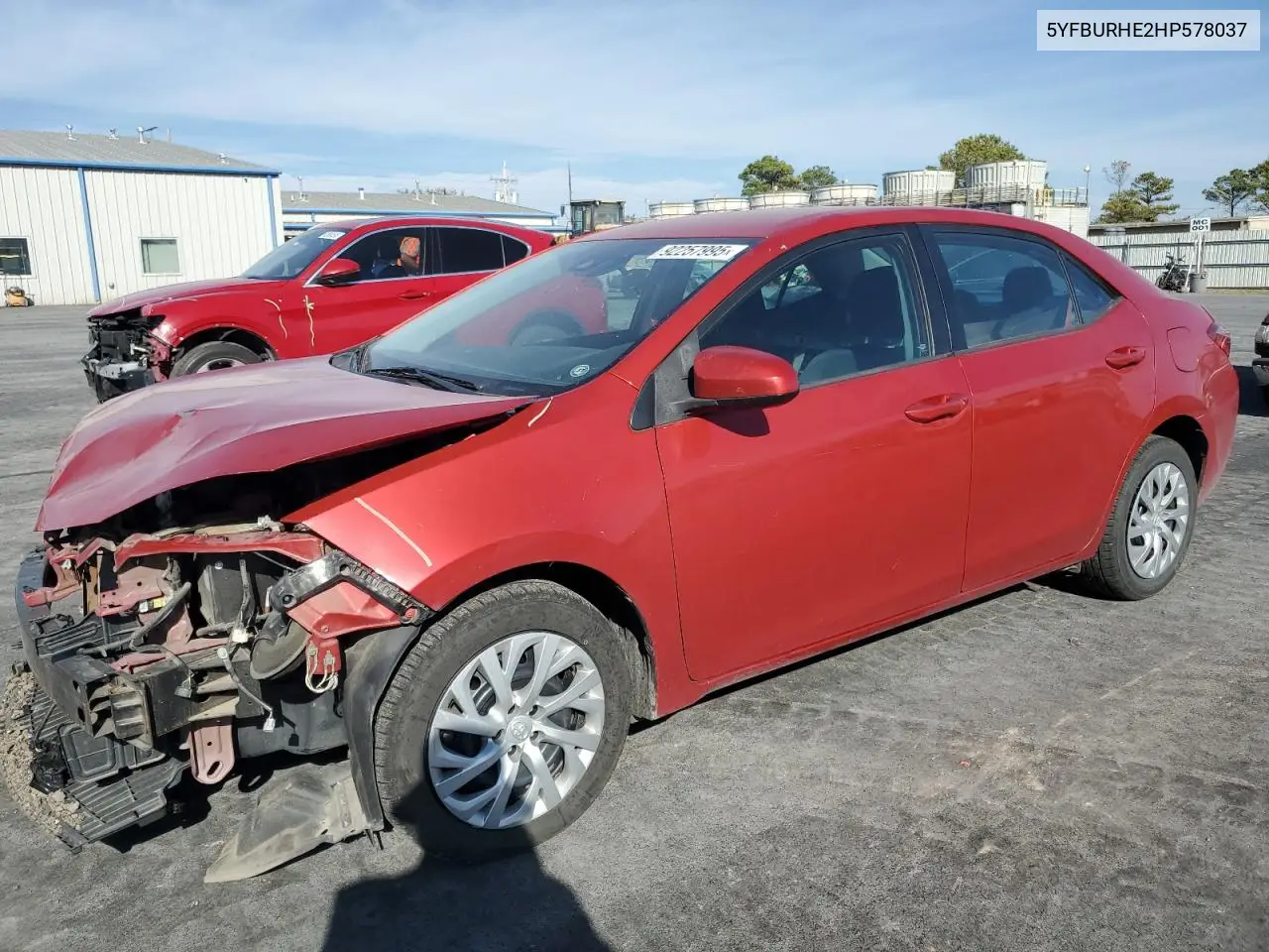 5YFBURHE2HP578037 2017 Toyota Corolla L