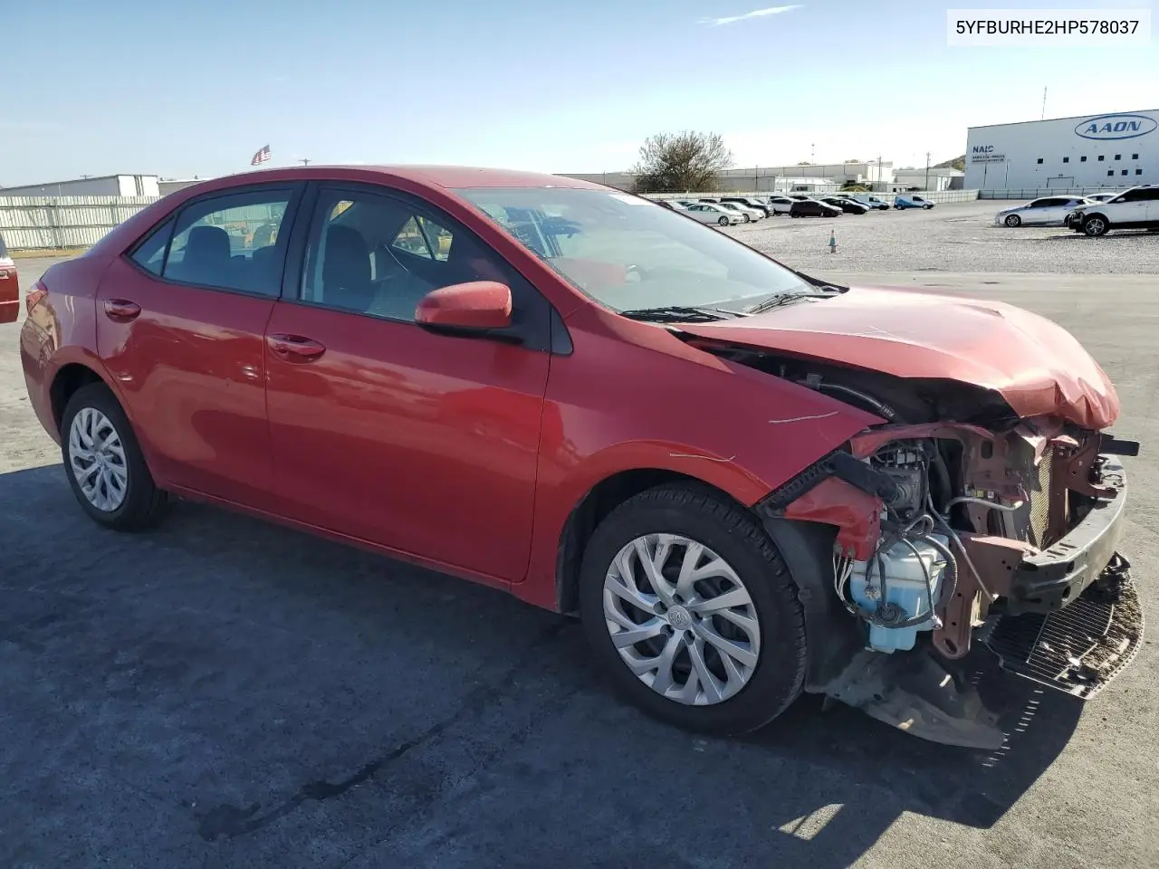 5YFBURHE2HP578037 2017 Toyota Corolla L