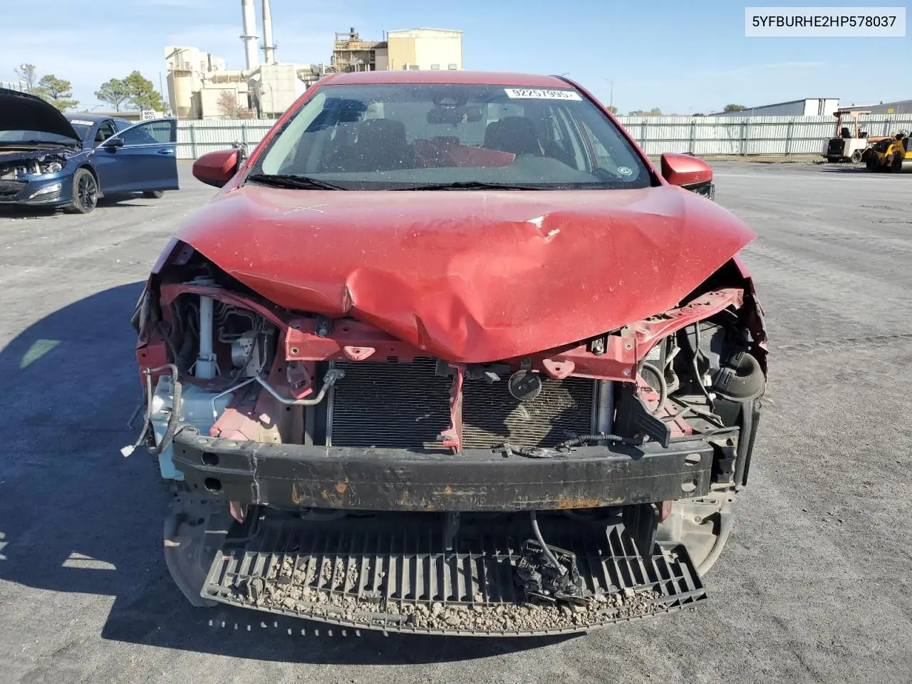 5YFBURHE2HP578037 2017 Toyota Corolla L