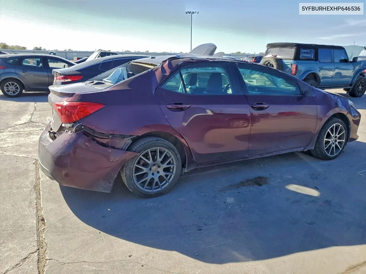 5YFBURHEXHP646536 2017 Toyota Corolla L