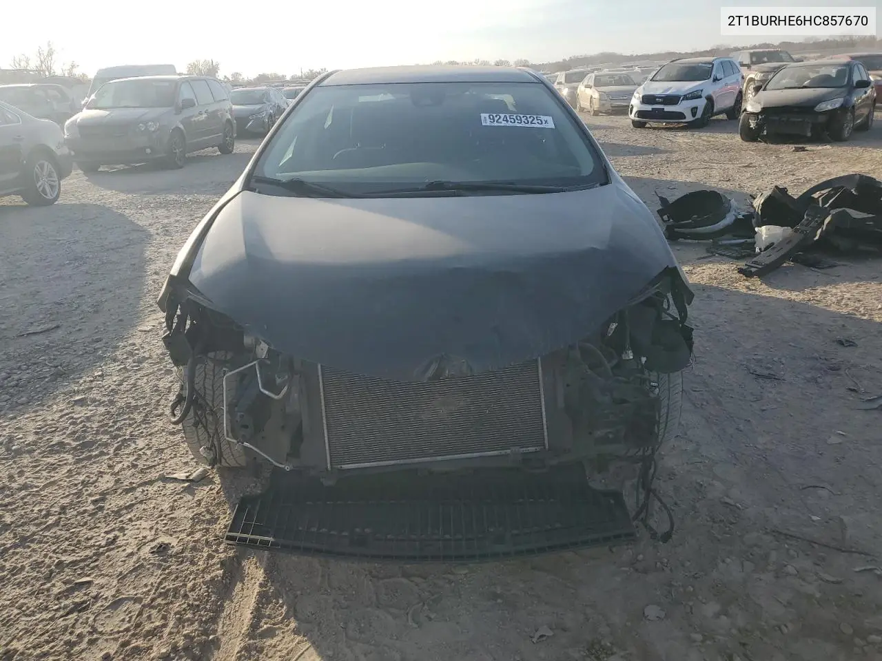 2T1BURHE6HC857670 2017 Toyota Corolla L