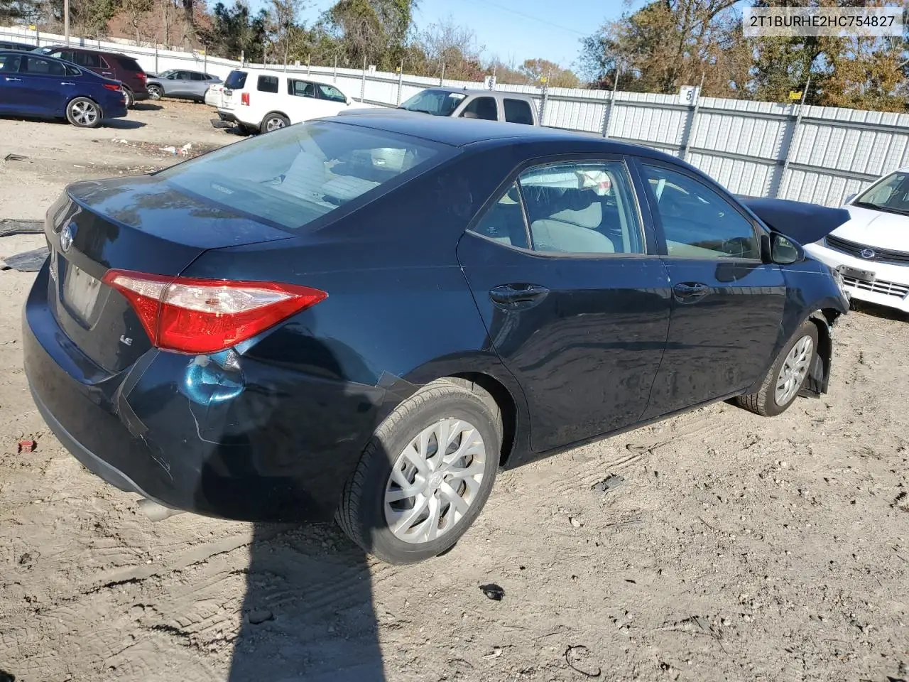 2T1BURHE2HC754827 2017 Toyota Corolla L