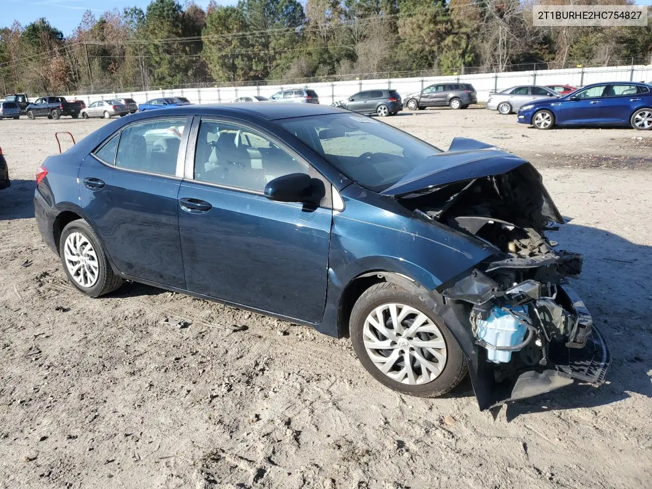 2T1BURHE2HC754827 2017 Toyota Corolla L