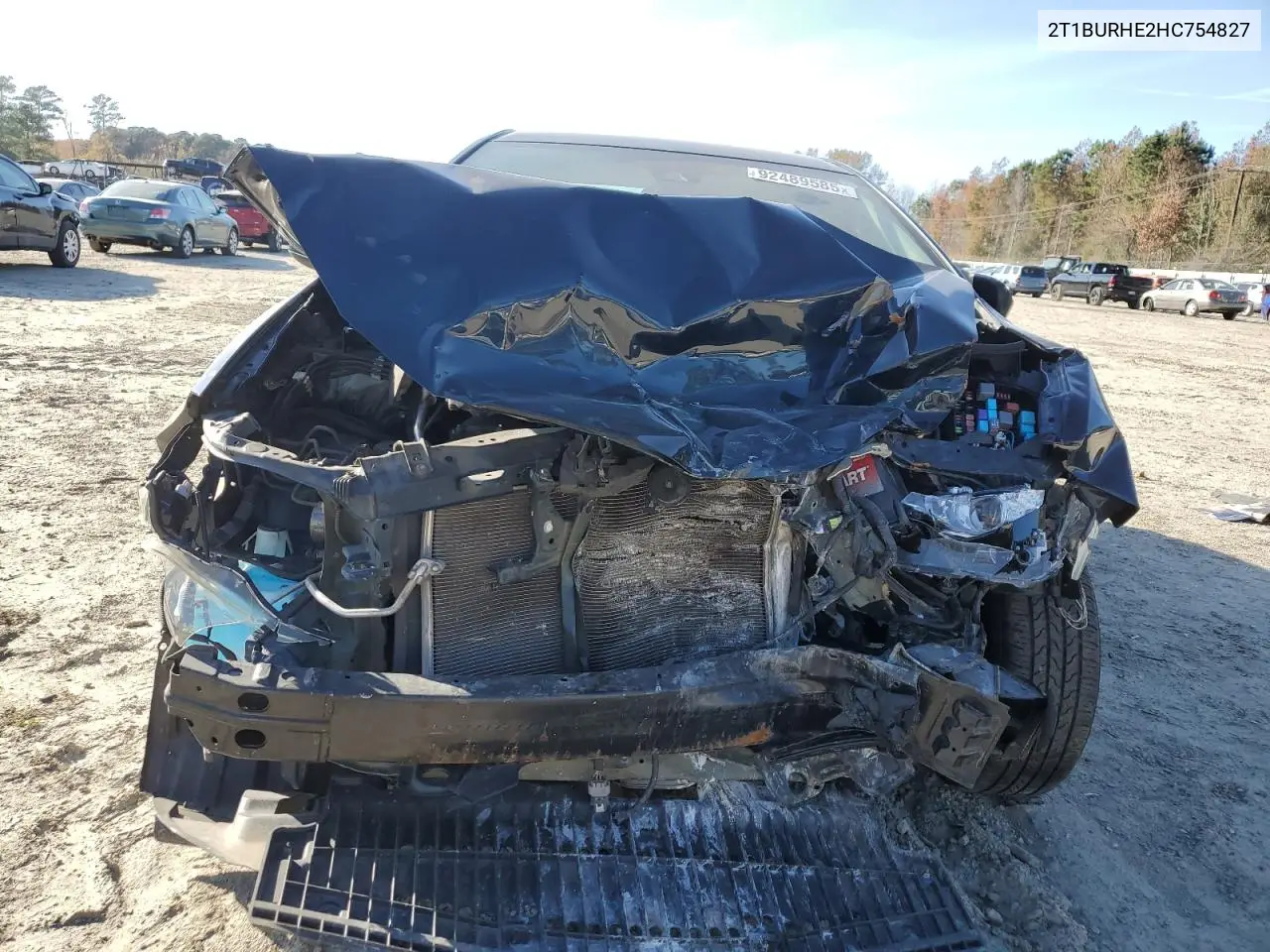 2T1BURHE2HC754827 2017 Toyota Corolla L