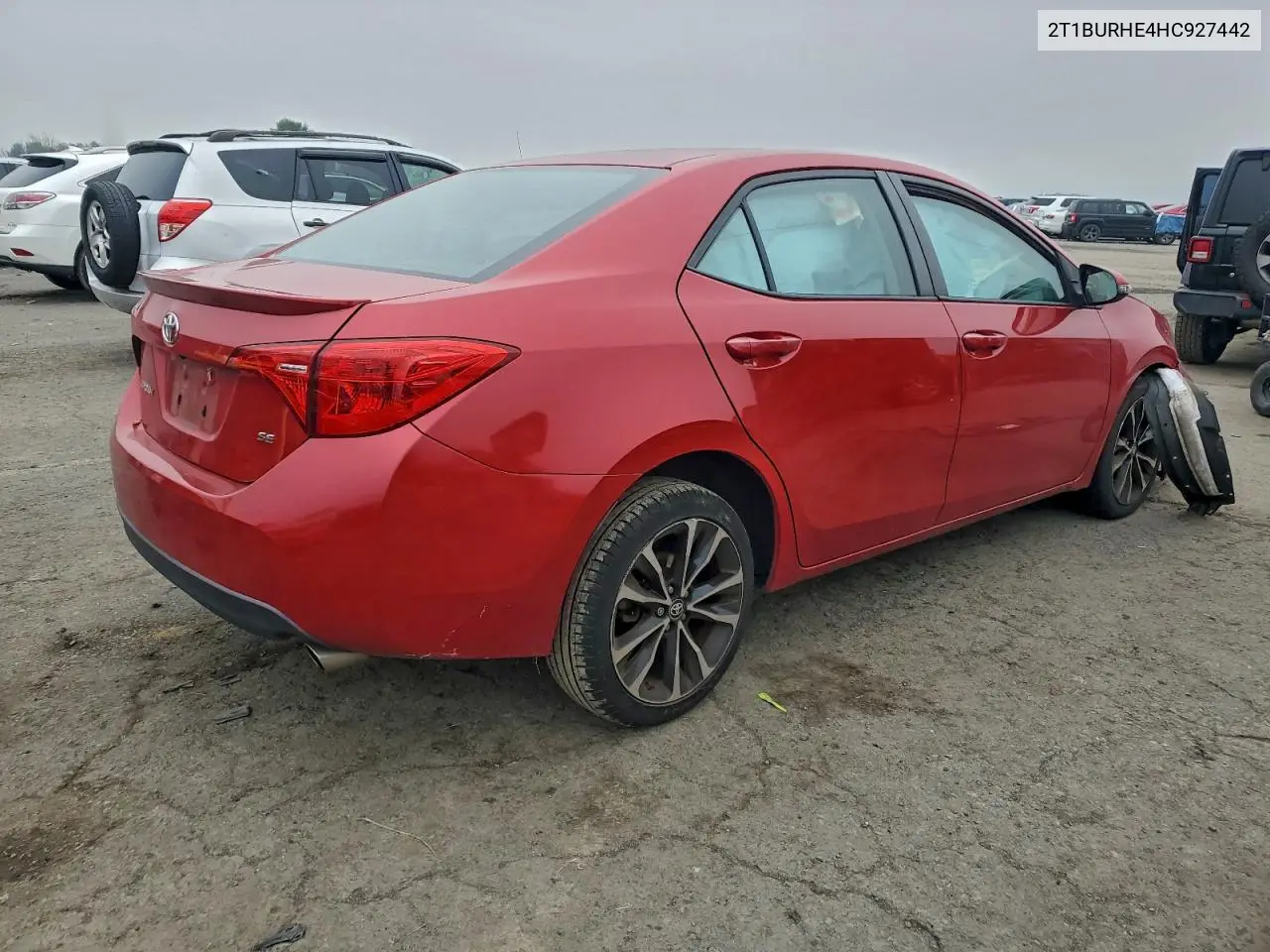 2T1BURHE4HC927442 2017 Toyota Corolla L
