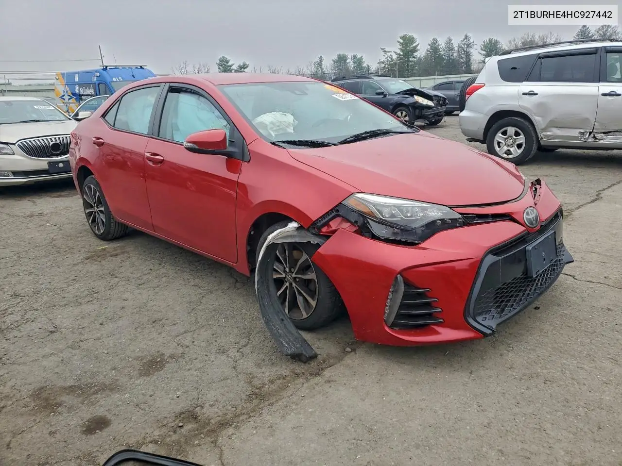 2T1BURHE4HC927442 2017 Toyota Corolla L