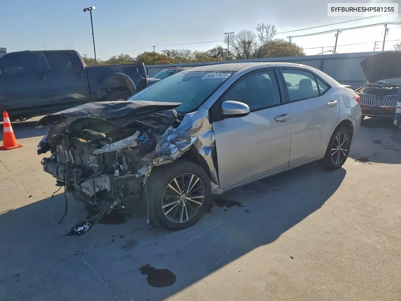 5YFBURHE5HP581255 2017 Toyota Corolla L