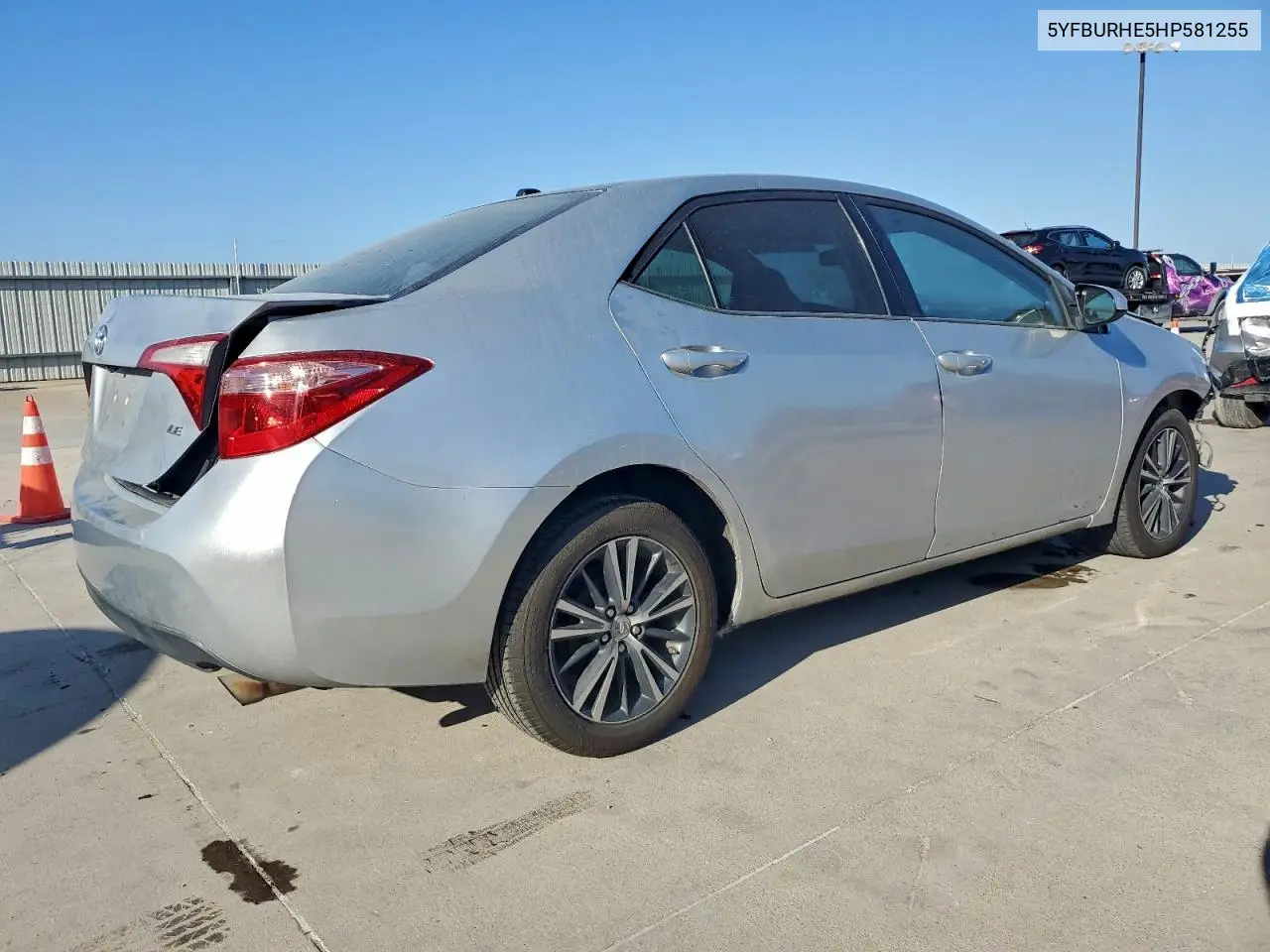 5YFBURHE5HP581255 2017 Toyota Corolla L
