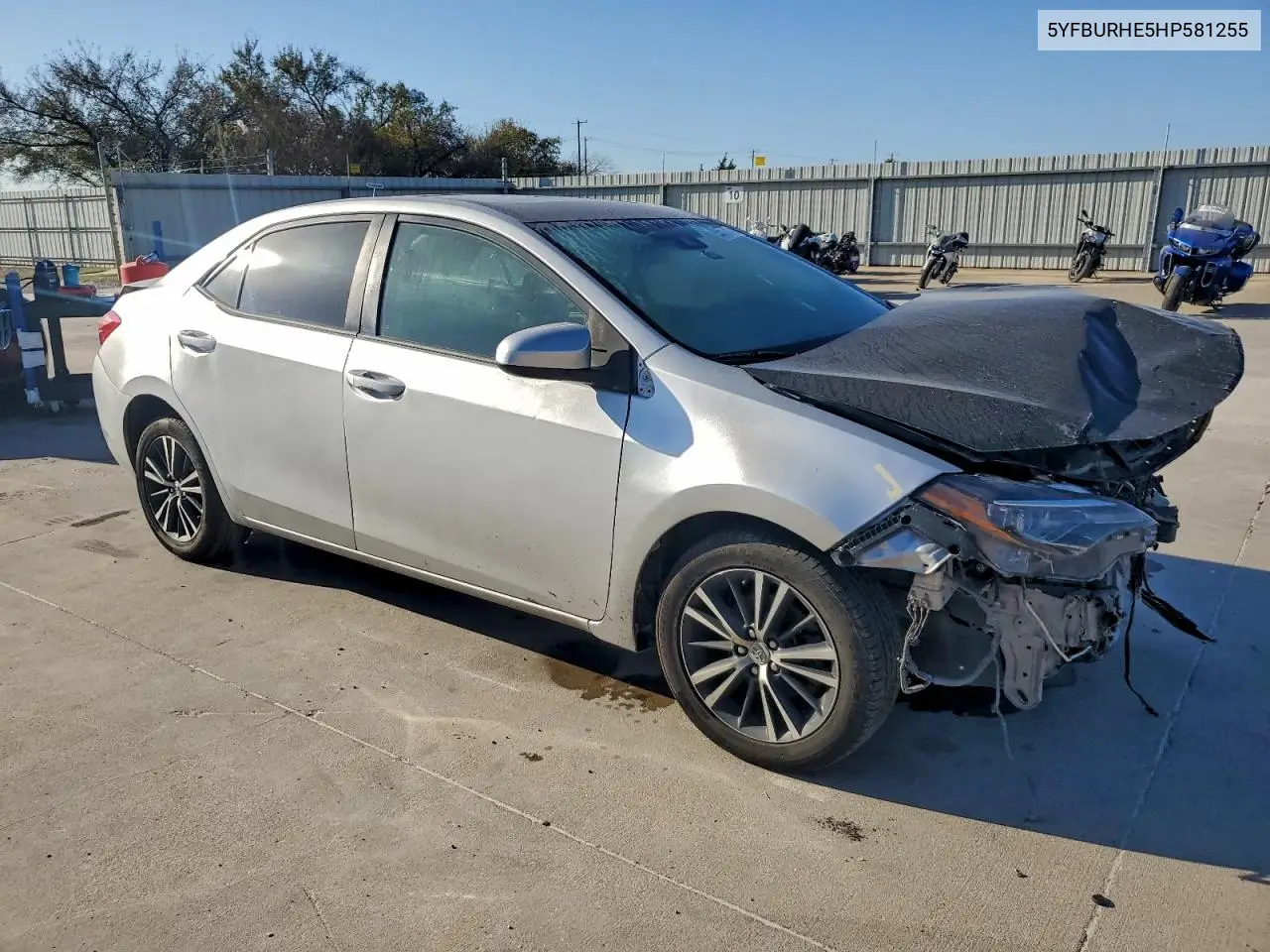 5YFBURHE5HP581255 2017 Toyota Corolla L