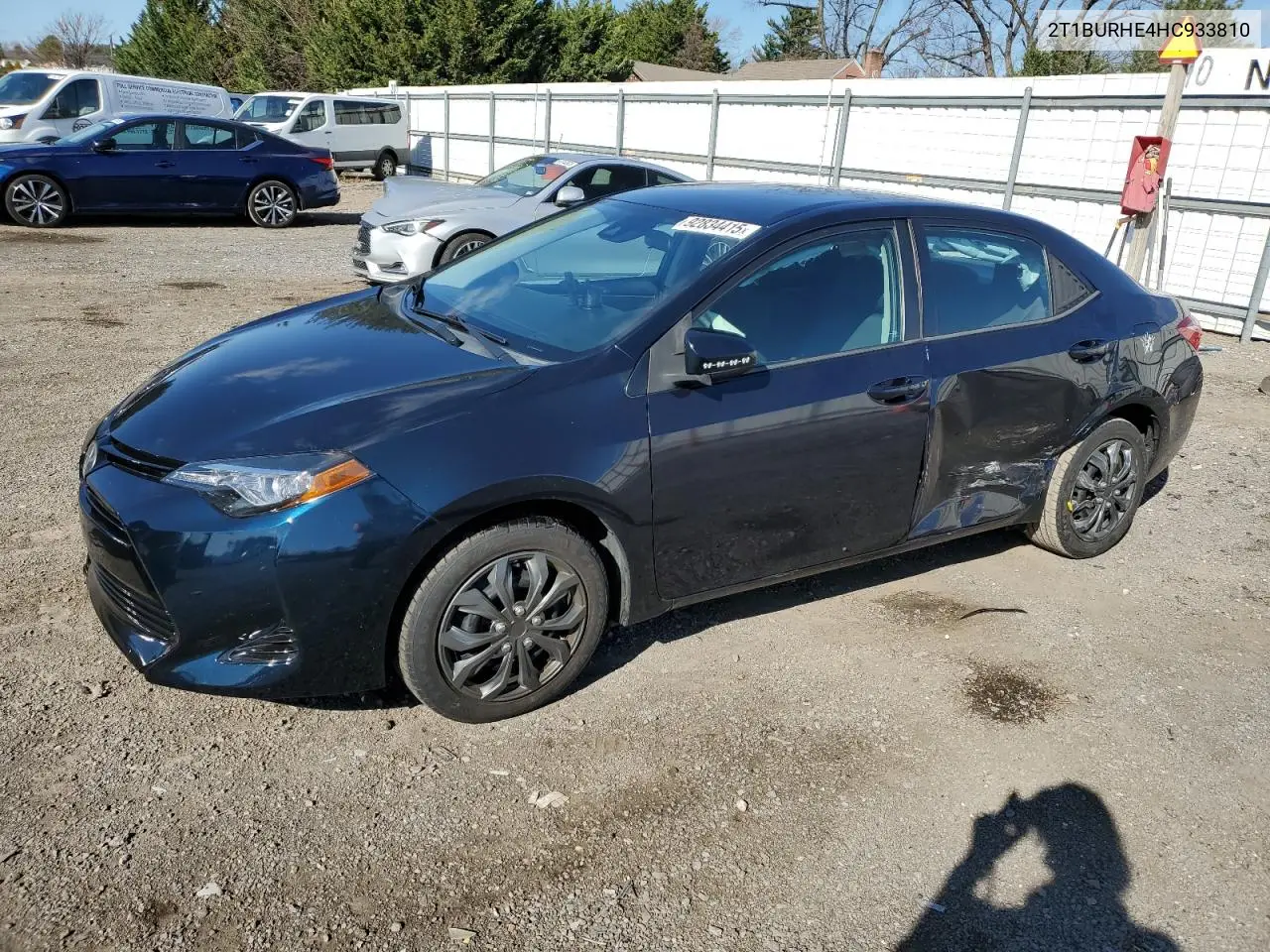 2T1BURHE4HC933810 2017 Toyota Corolla L