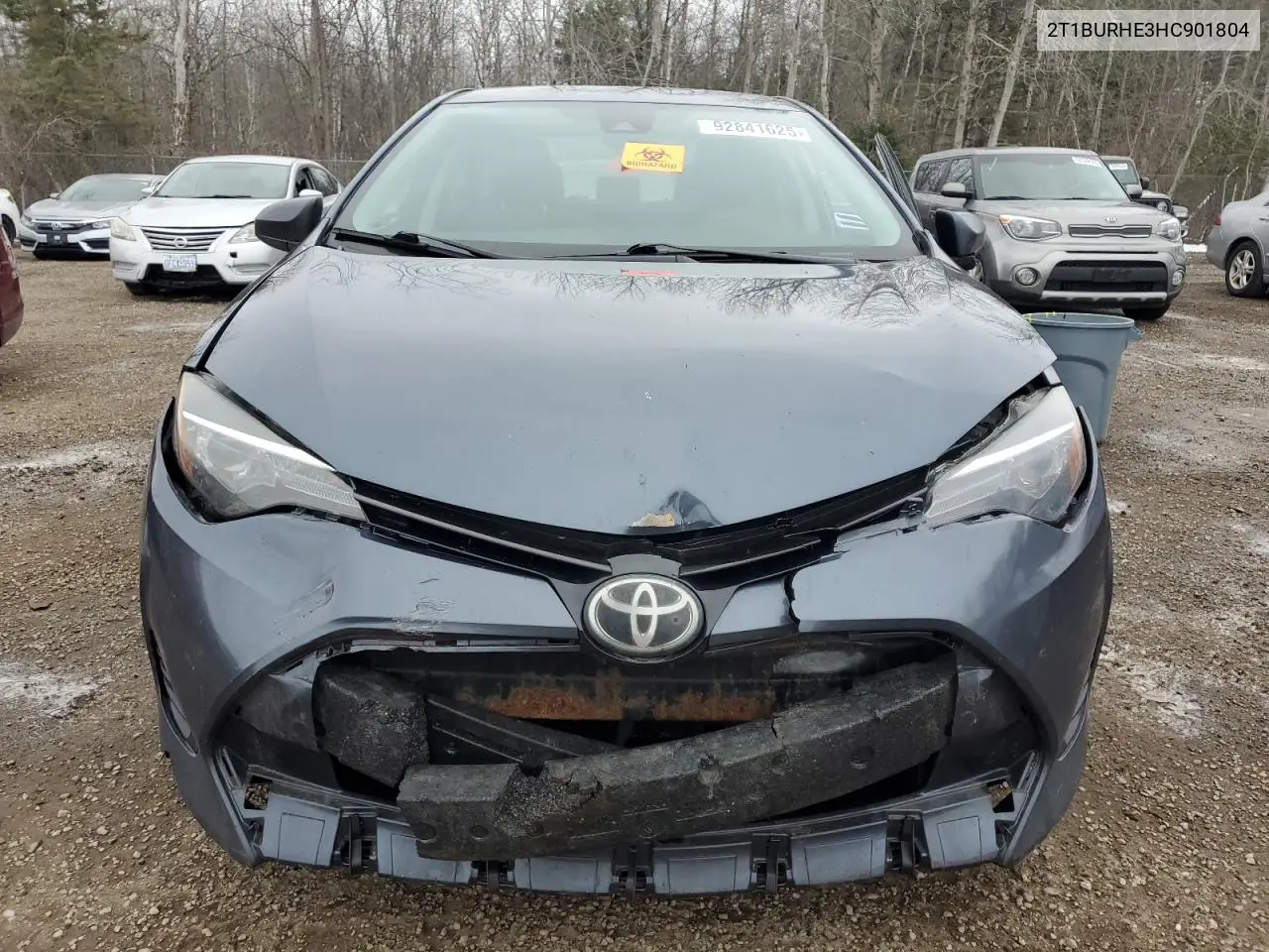 2T1BURHE3HC901804 2017 Toyota Corolla L