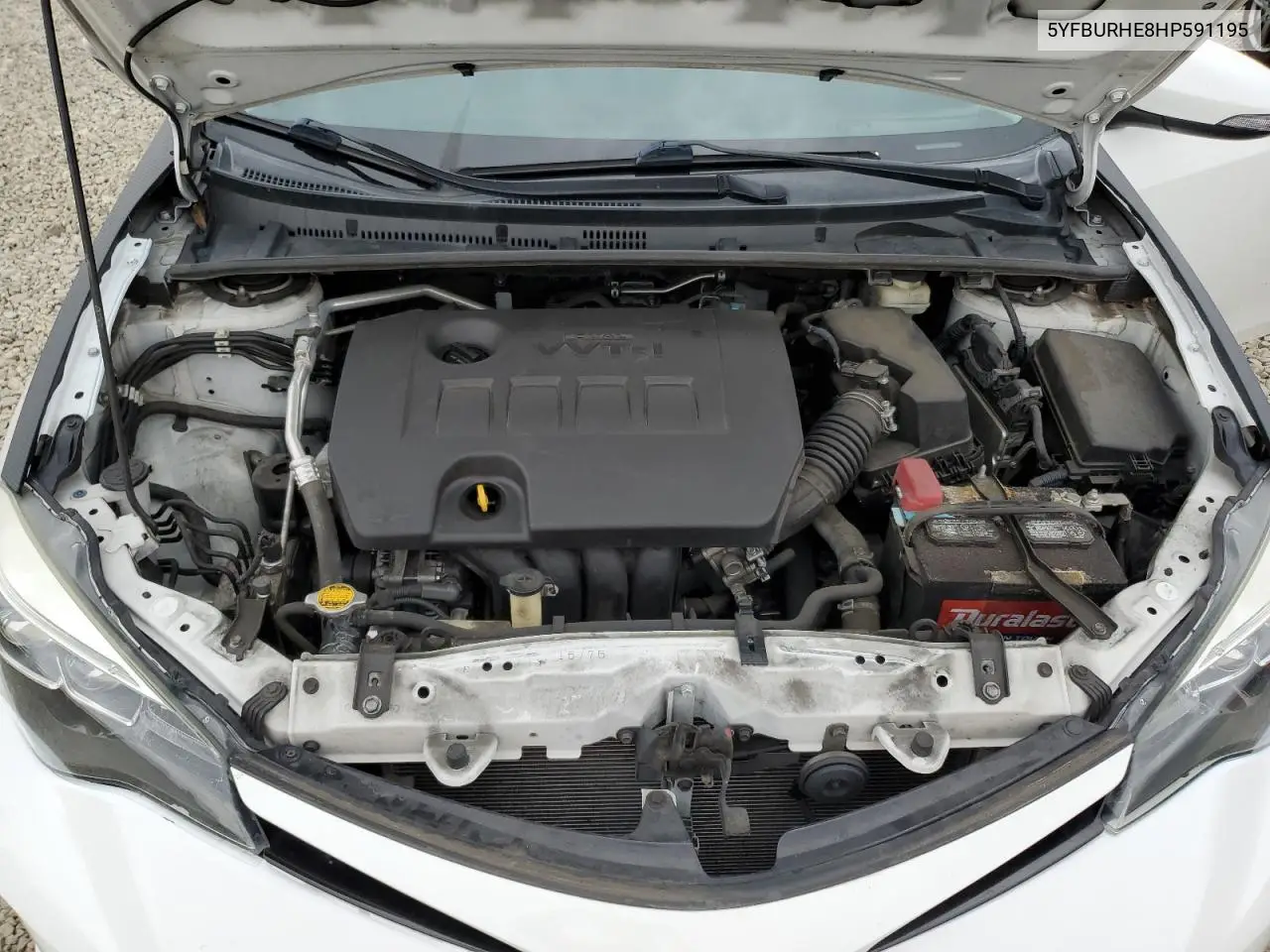 5YFBURHE8HP591195 2017 Toyota Corolla L