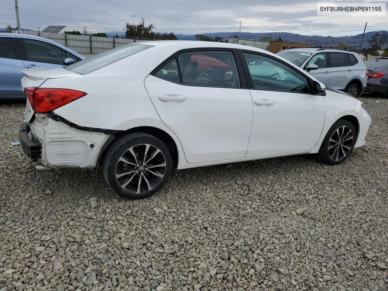 5YFBURHE8HP591195 2017 Toyota Corolla L