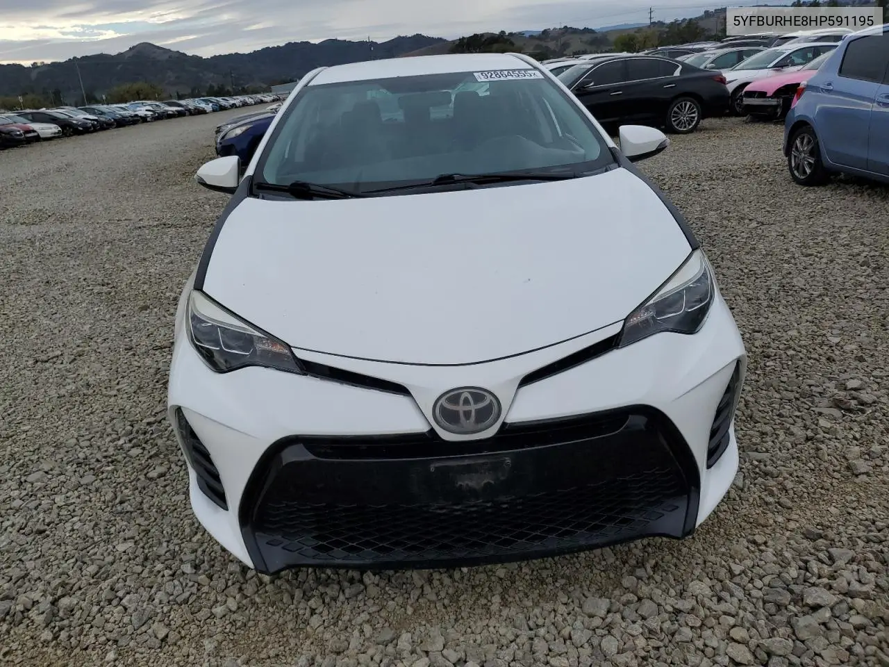 5YFBURHE8HP591195 2017 Toyota Corolla L