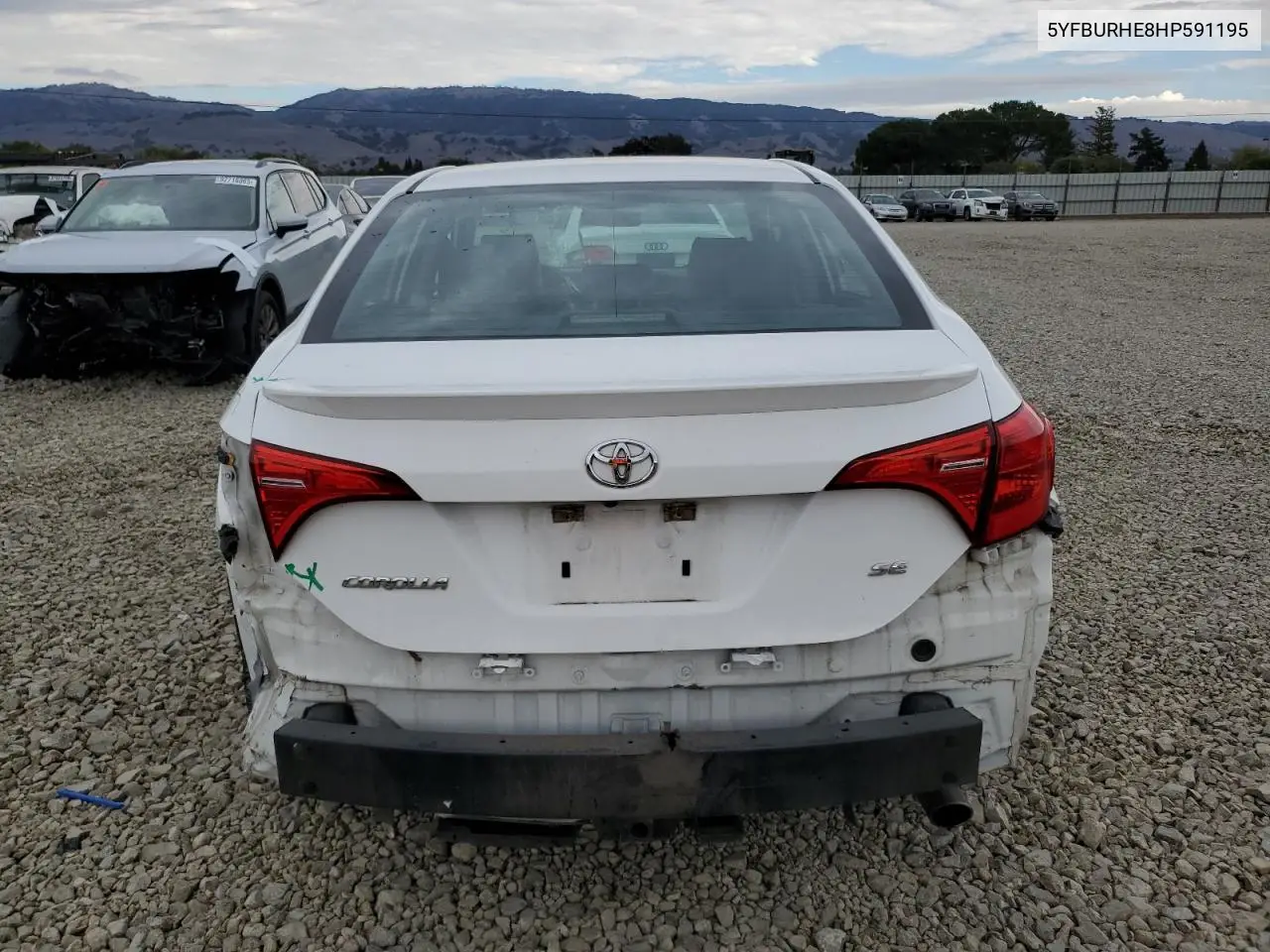 5YFBURHE8HP591195 2017 Toyota Corolla L
