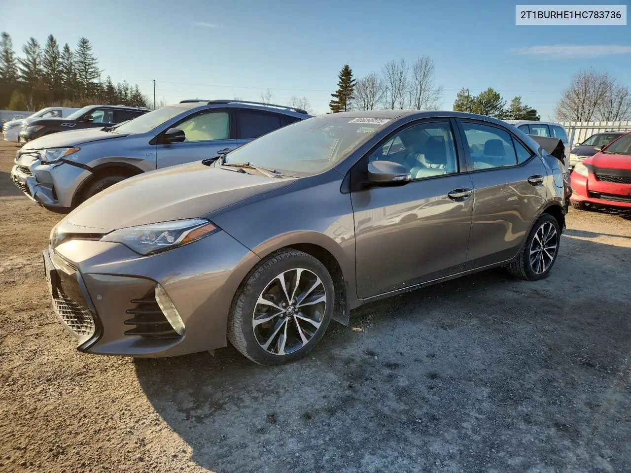 2T1BURHE1HC783736 2017 Toyota Corolla L